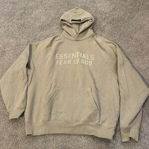 Essentials Beige Hoodie